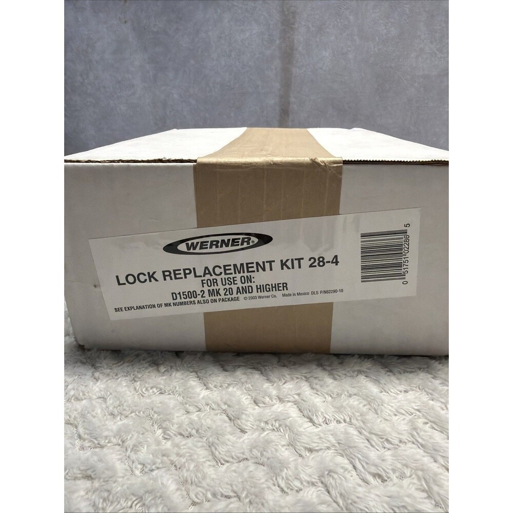 Werner 28-4 Lock Replacement Kit For D1500 MK 20 And Higher Ladders New Sealed